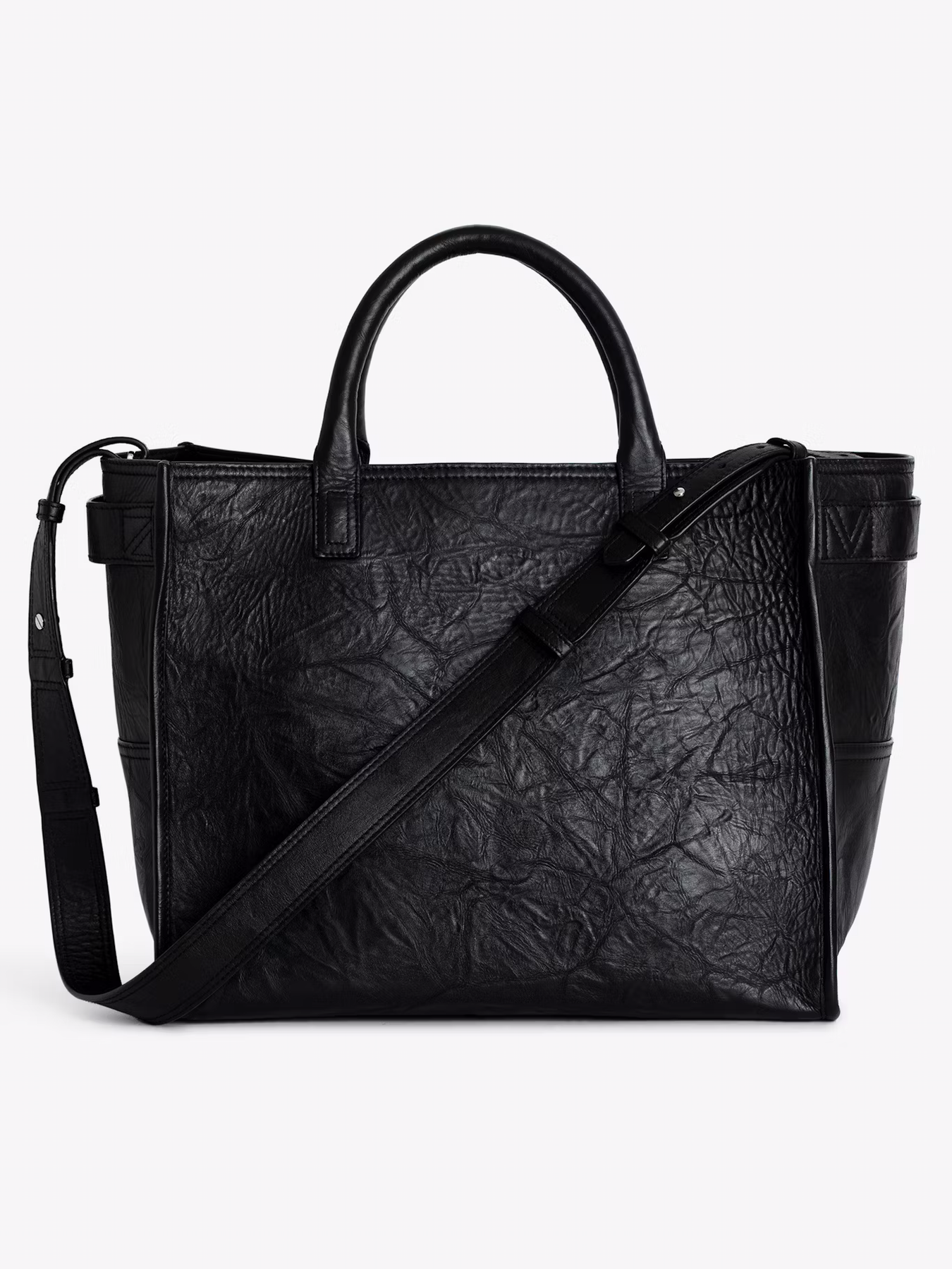 Zadig & Voltaire Angel Tote Wings Cow Burnish