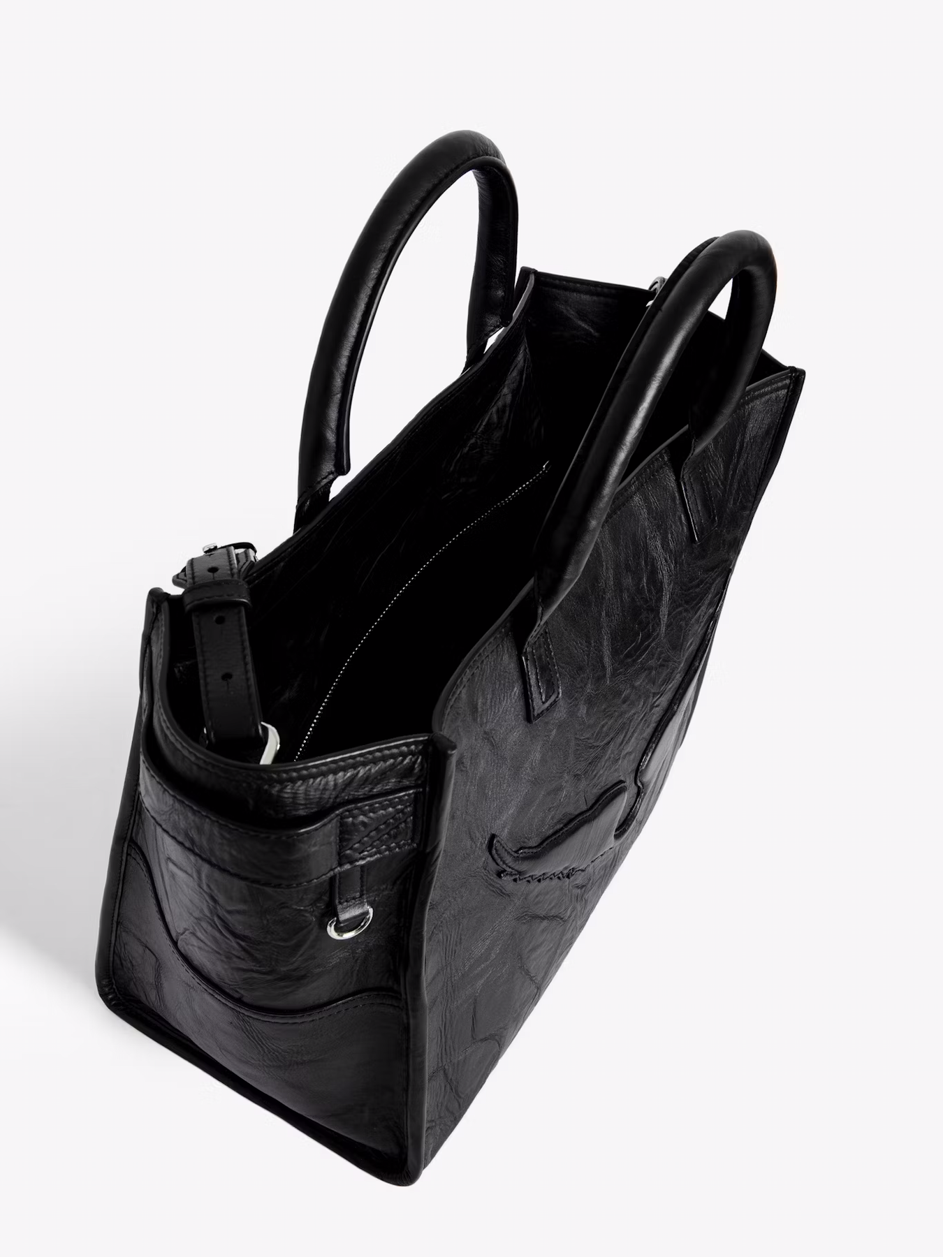 Zadig & Voltaire Angel Tote Wings Cow Burnish