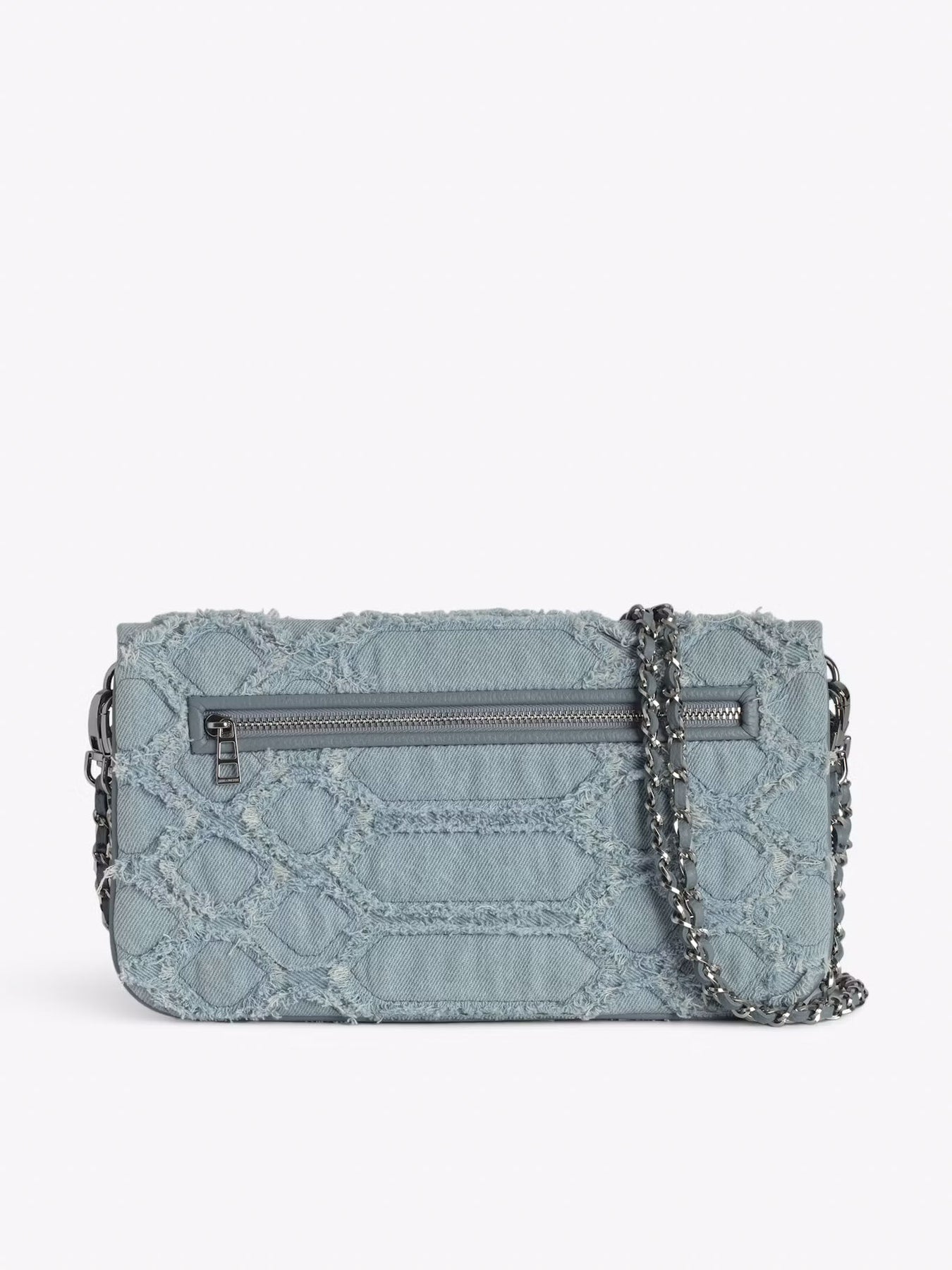 Rock Fringed Denim - Breeze
