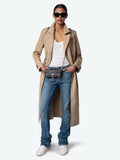 Zadig & Voltaire Rock Nano Grained Leather Väska - Svart