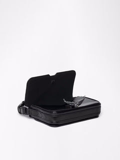 Le Zazi Vintage Patent - Black