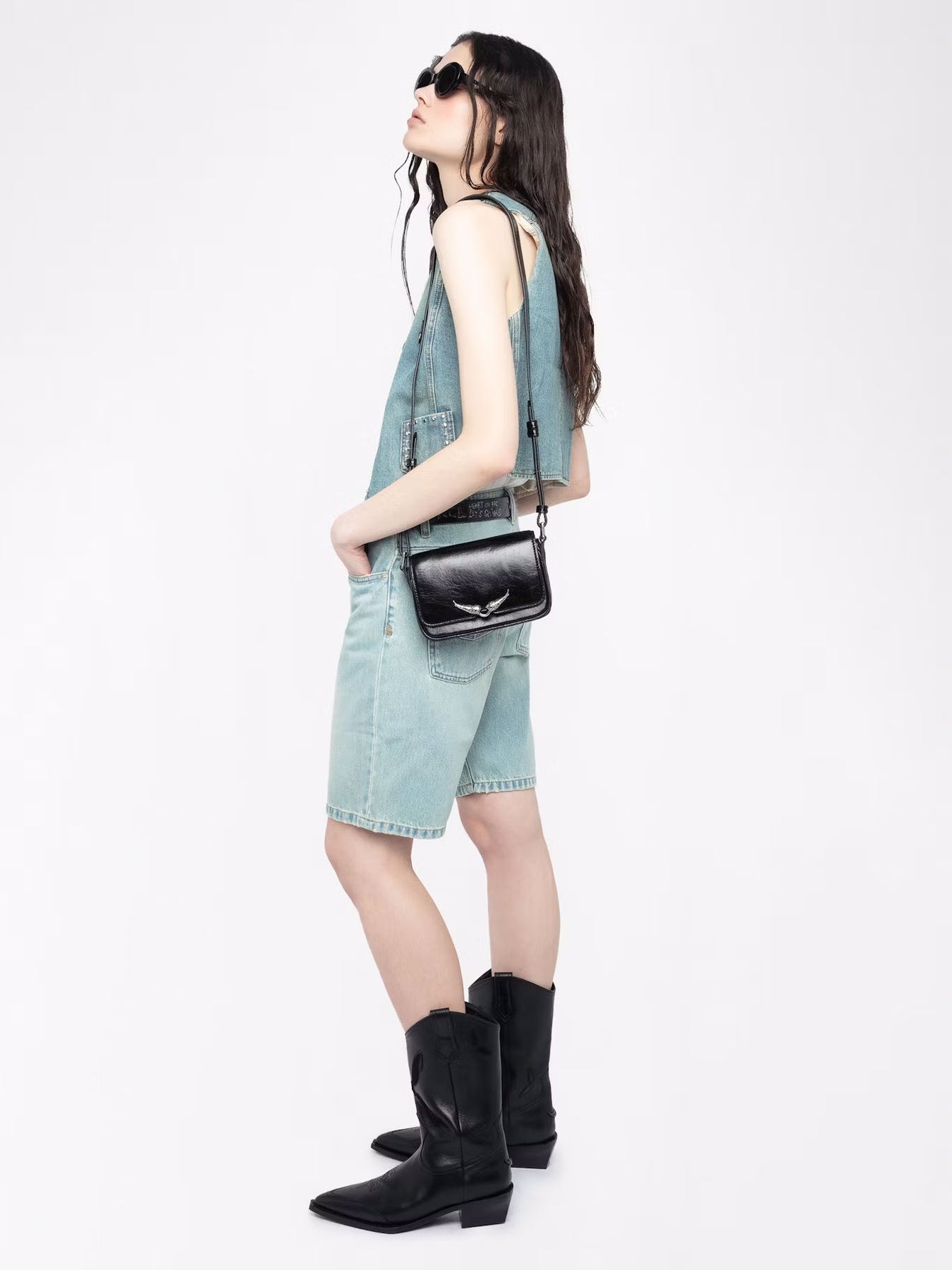 Le Zazi Vintage Patent - Svart