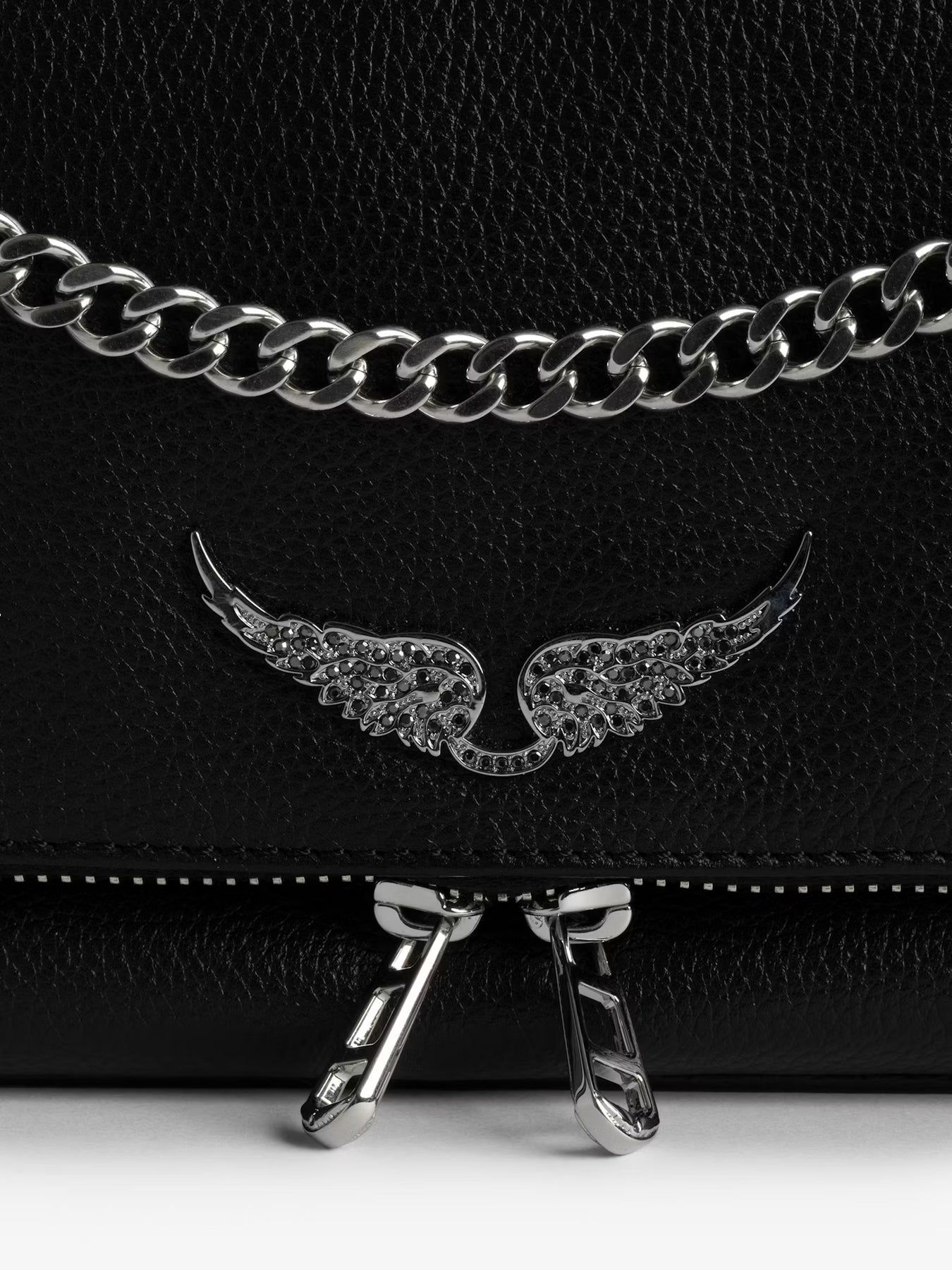 Rock II Grained Leather - Svart