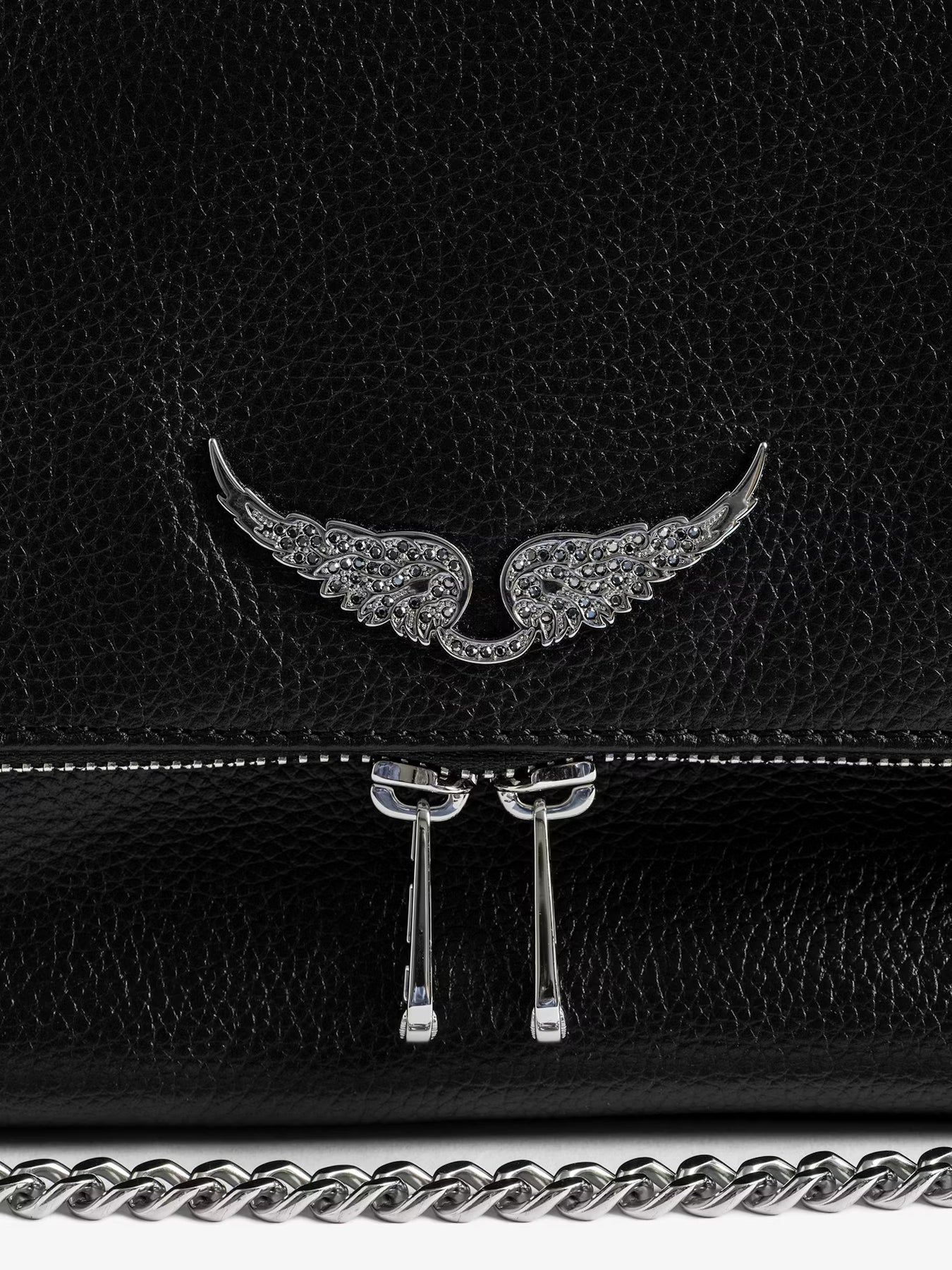 Rocky II Grained Leather - Svart