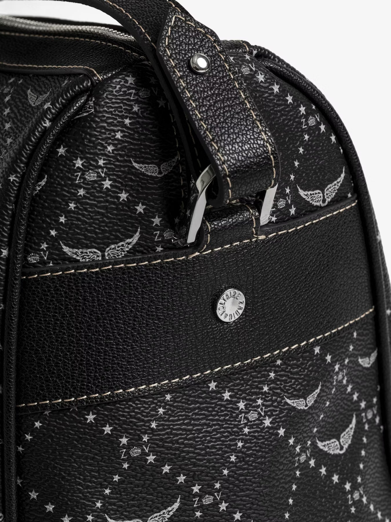 Sunny Vibe Medium Monogram - Svart