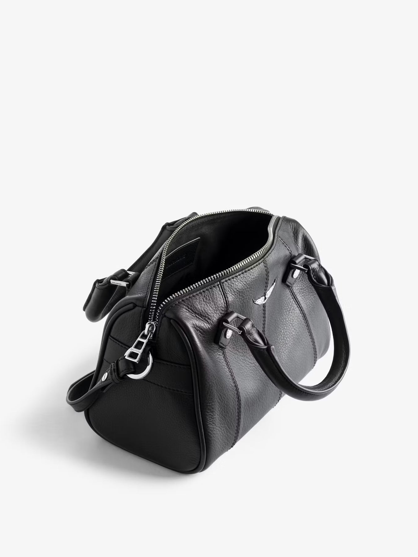 XS Sunny Vibe Grained Leather - Black