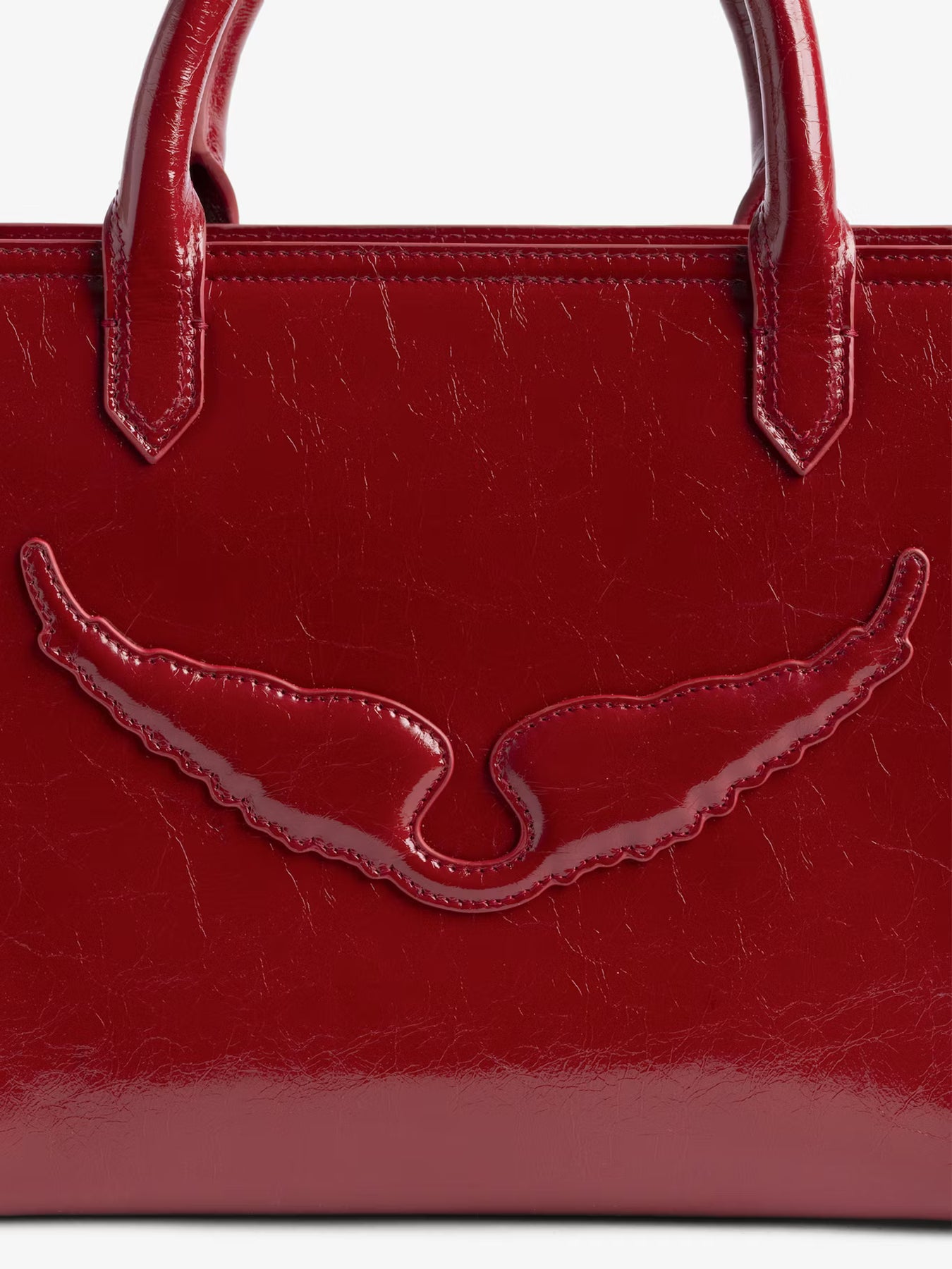Angel Tote XS Wrinkled Patent - Power