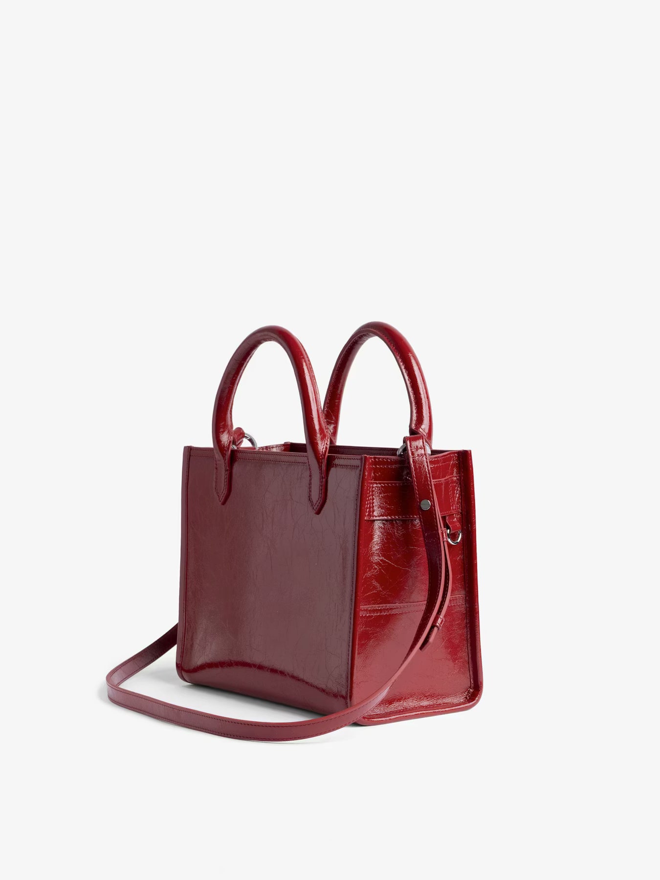 Angel Tote XS Wrinkled Patent - Power