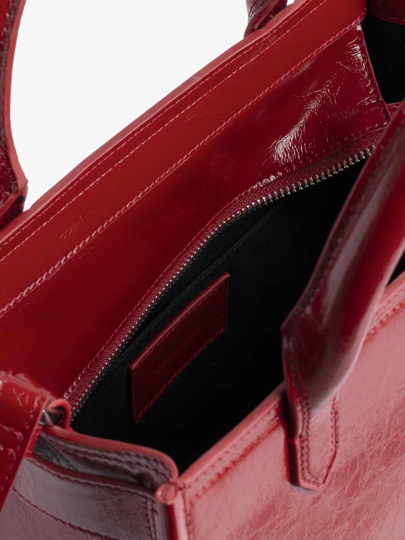 Angel Tote XS Wrinkled Patent - Power