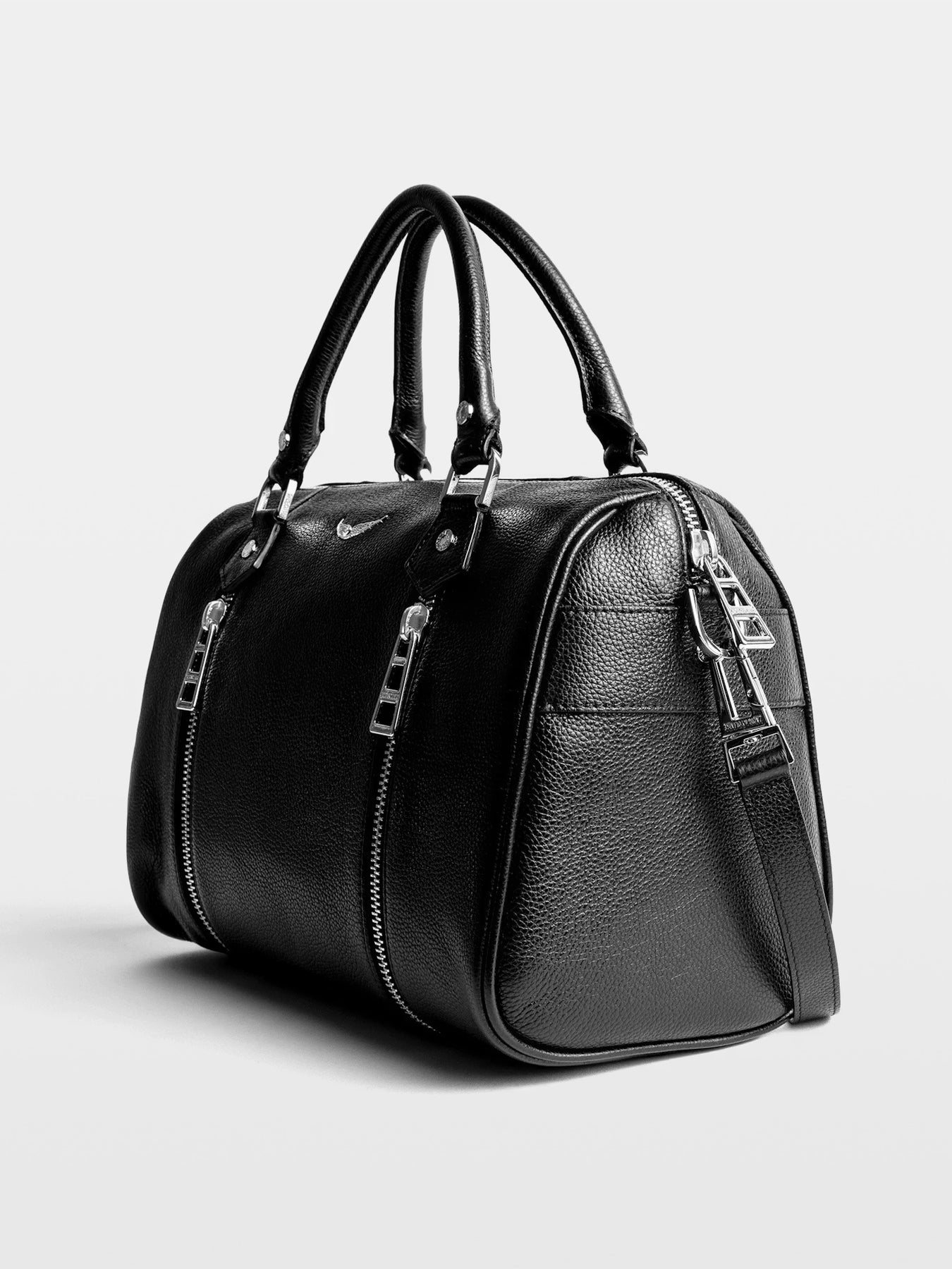 Zadig & Voltaire Sunny Medium Grained Leather - Svart