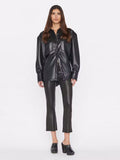 Le Crop Mini Boot - Washed Black