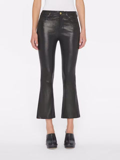 Le Crop Mini Boot - Washed Black