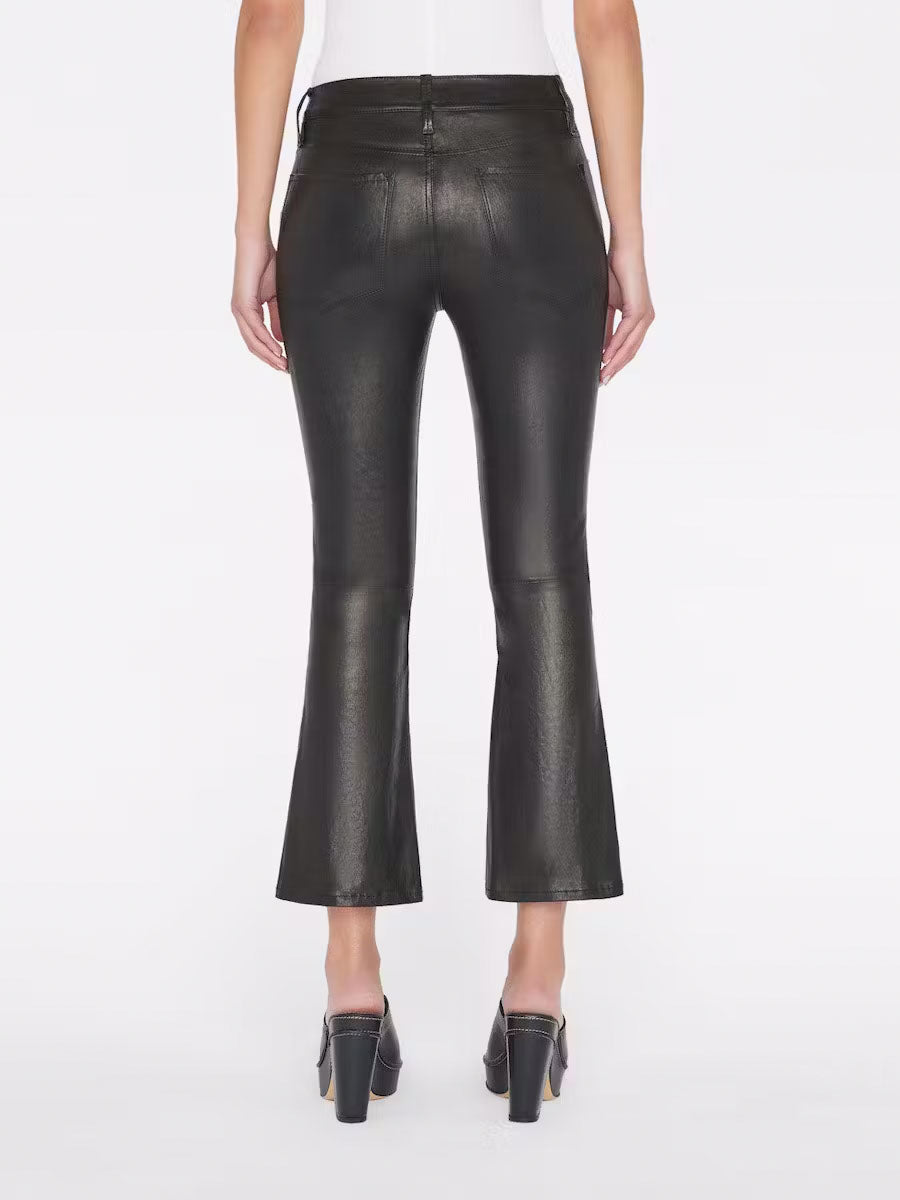 Le Crop Mini Boot - Washed Black