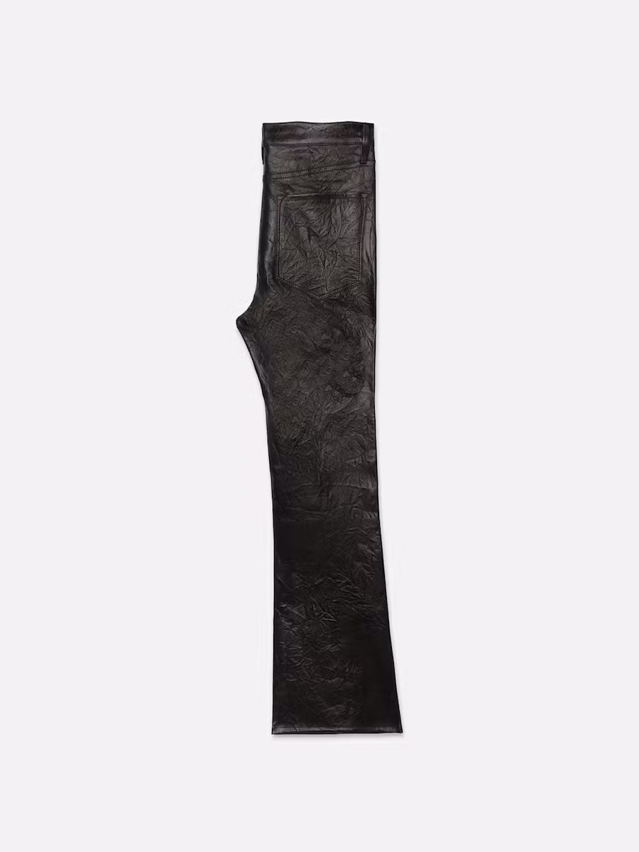 Le Crop Mini Boot - Washed Black