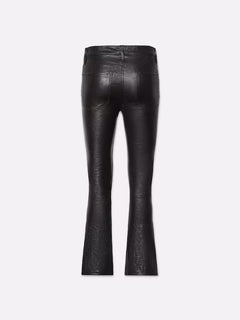 Le Crop Mini Boot - Washed Black