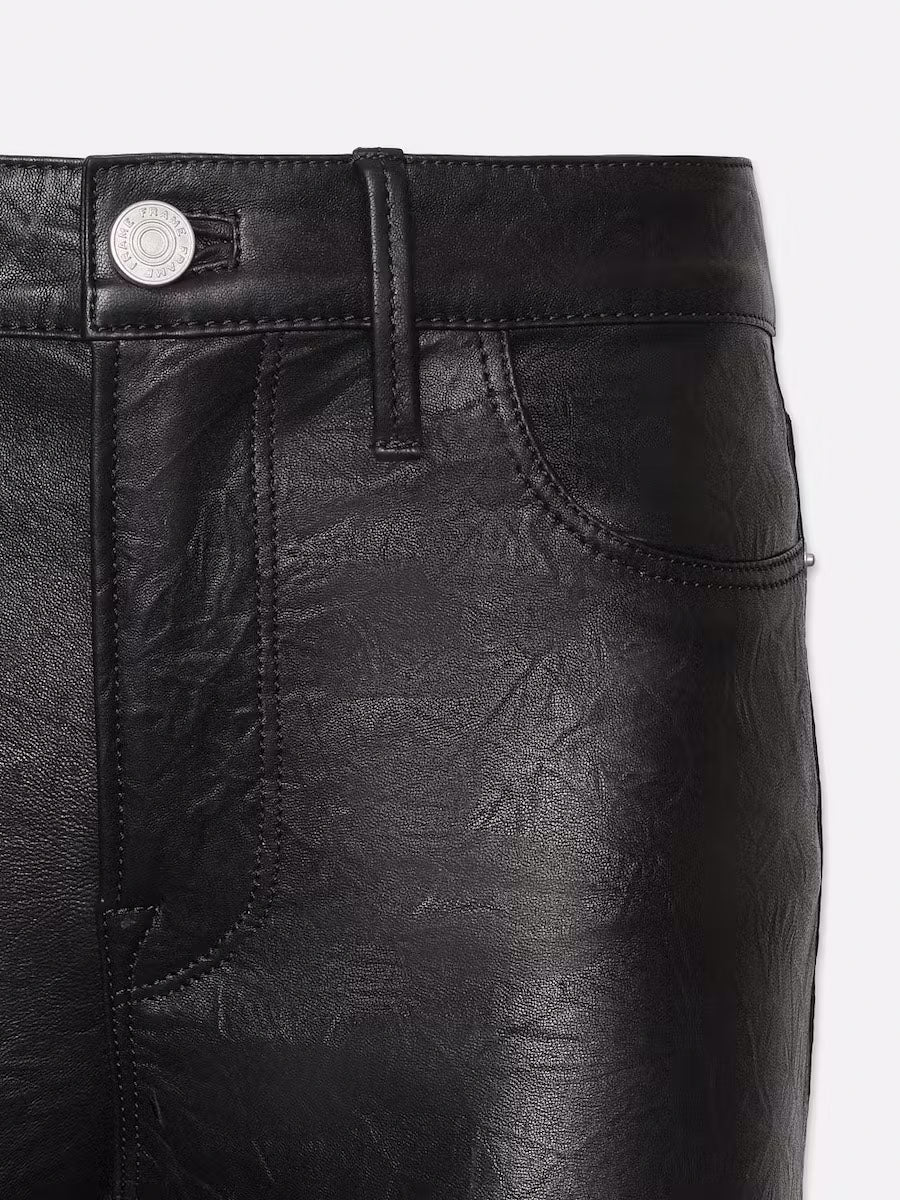Le Crop Mini Boot - Washed Black