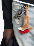 Rock Feather Keyring - Svart
