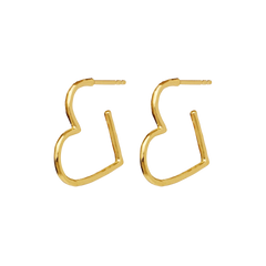 Laia Midi Earrings - Gold