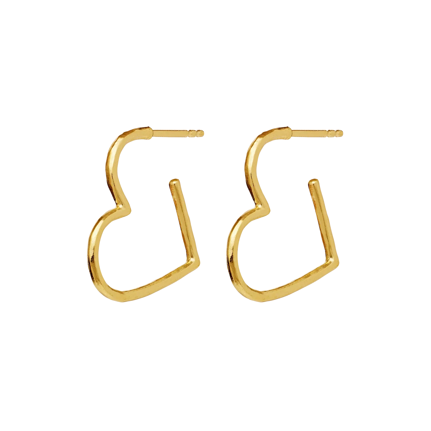 Laia Midi Earrings - Gold