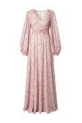Lamia V-Neck Maxi Dress - Mist