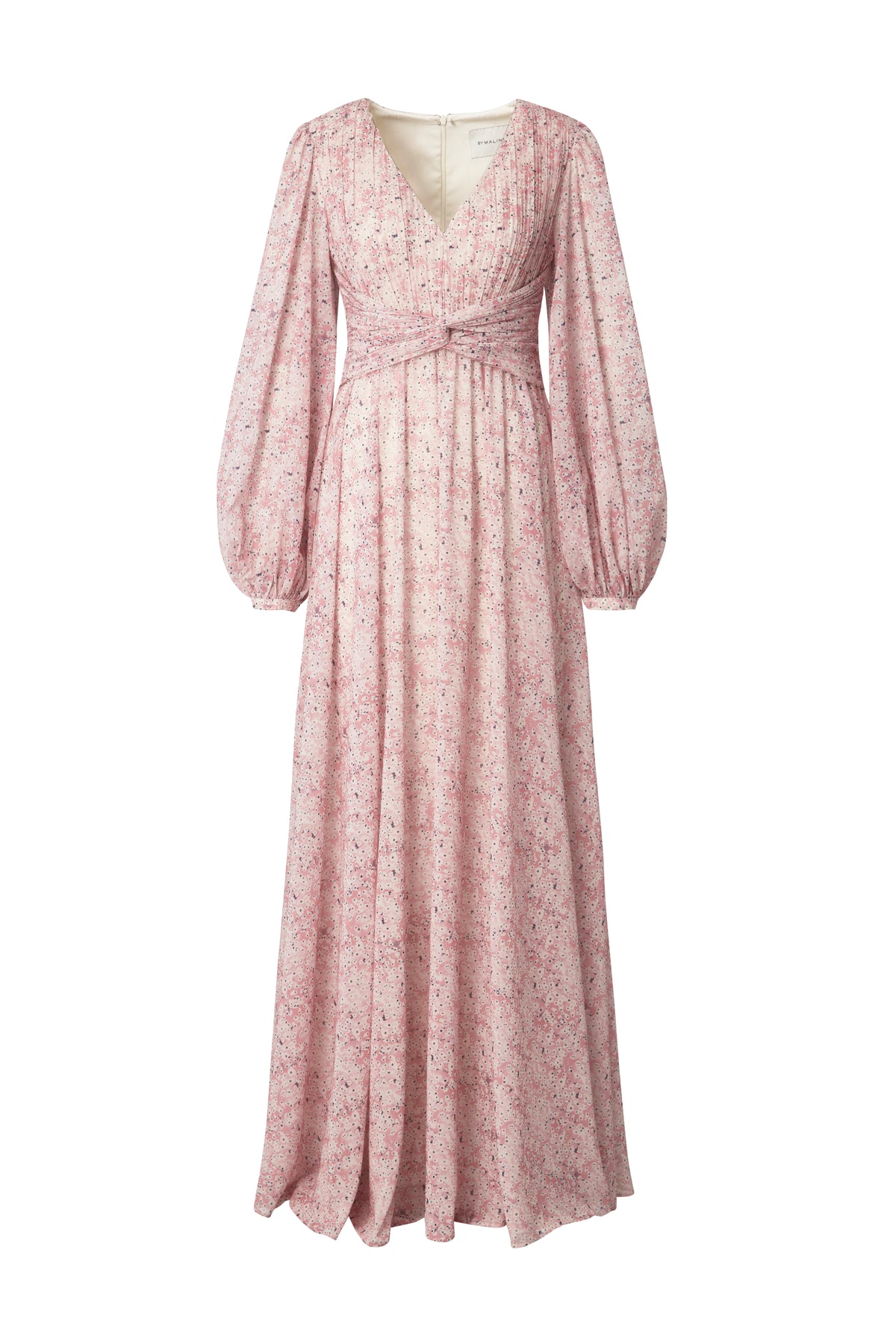 Lamia V-Neck Maxi Dress - Mist
