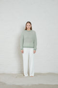 Lane Brioche - Dusty Green/Ecru