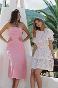 Alexa Dress - Pink Boquet