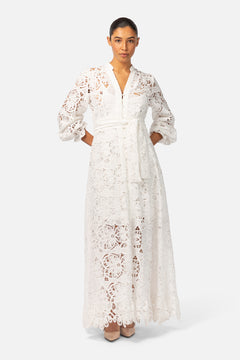 Lenna Maxi Dress - White