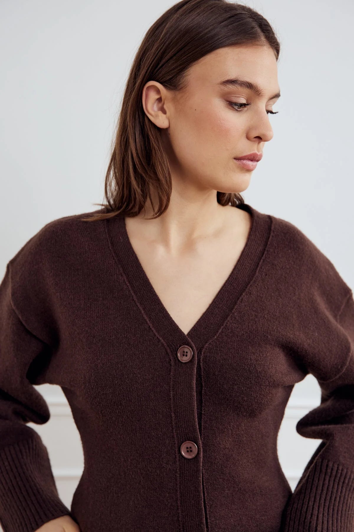 Lenyx Knit - Chokladbrun