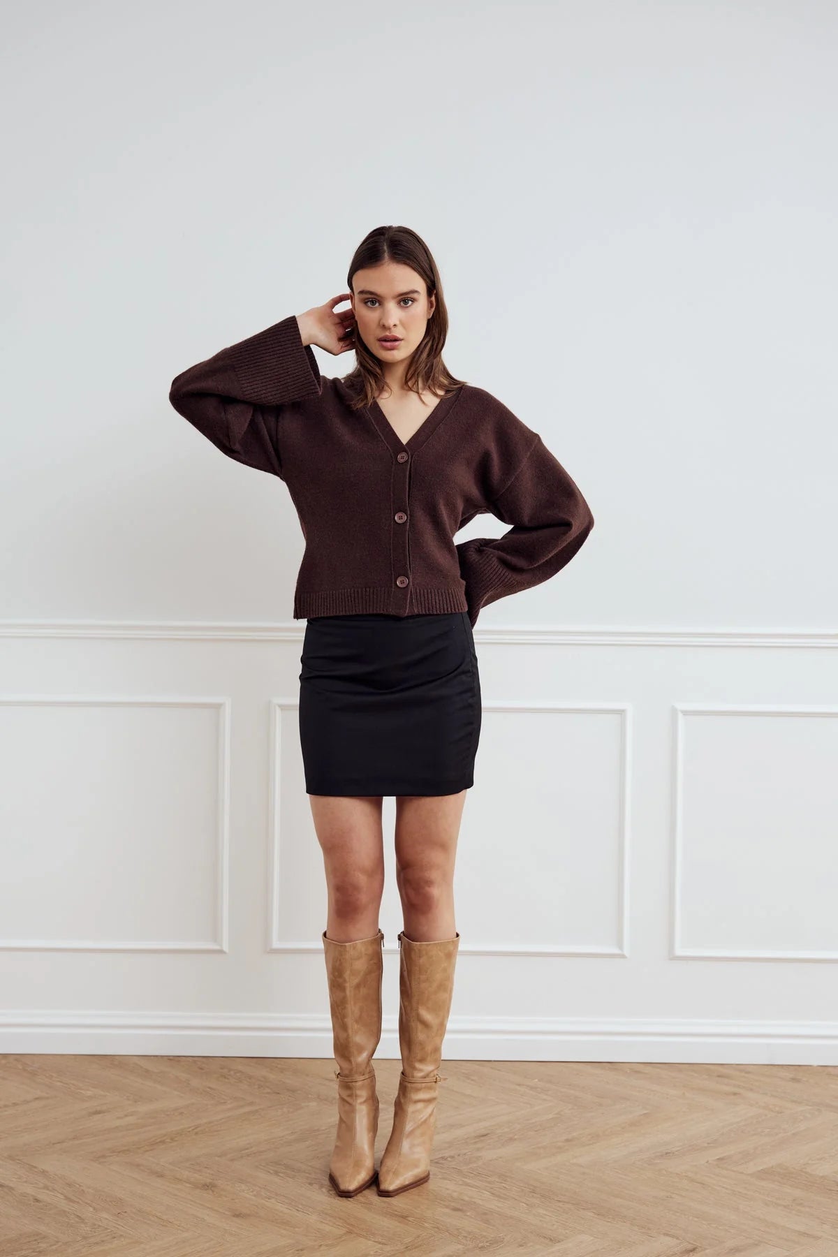 Lenyx Knit - Chokladbrun