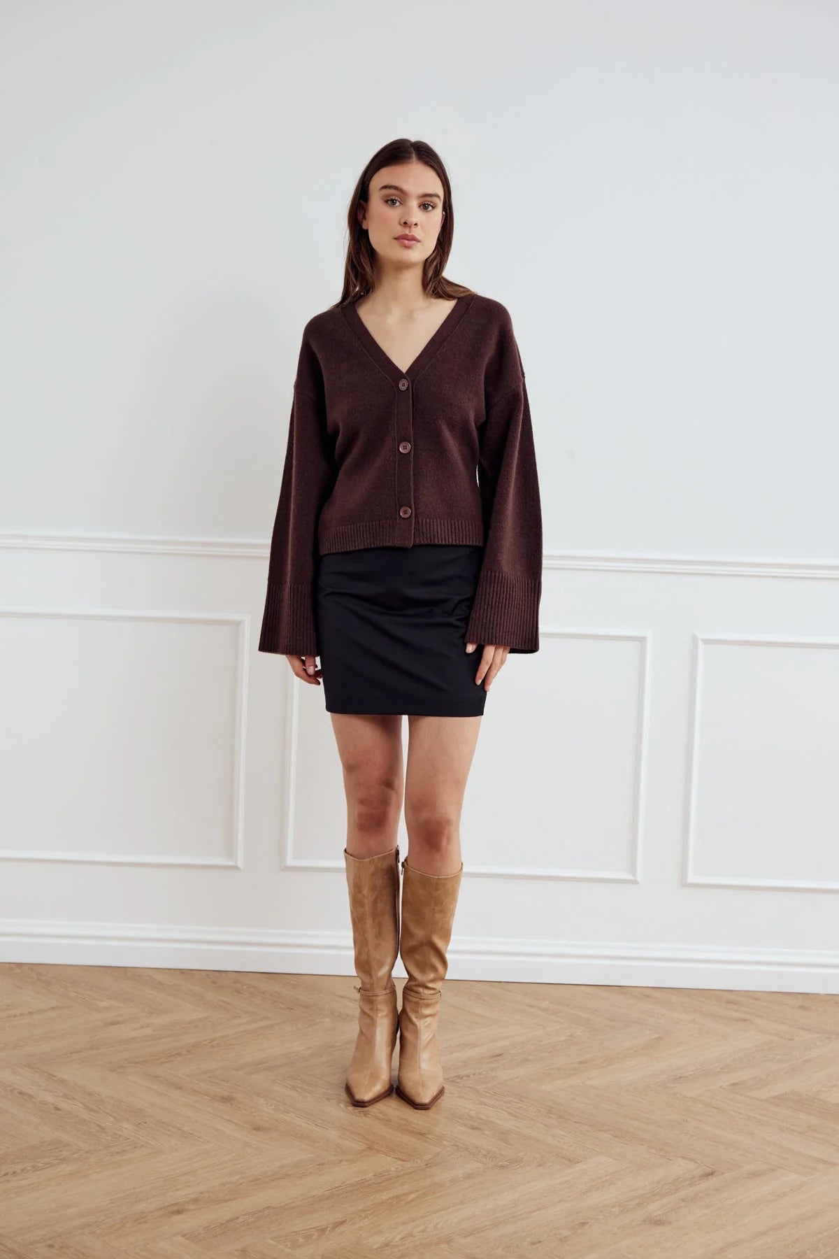Lenyx Knit - Chokladbrun