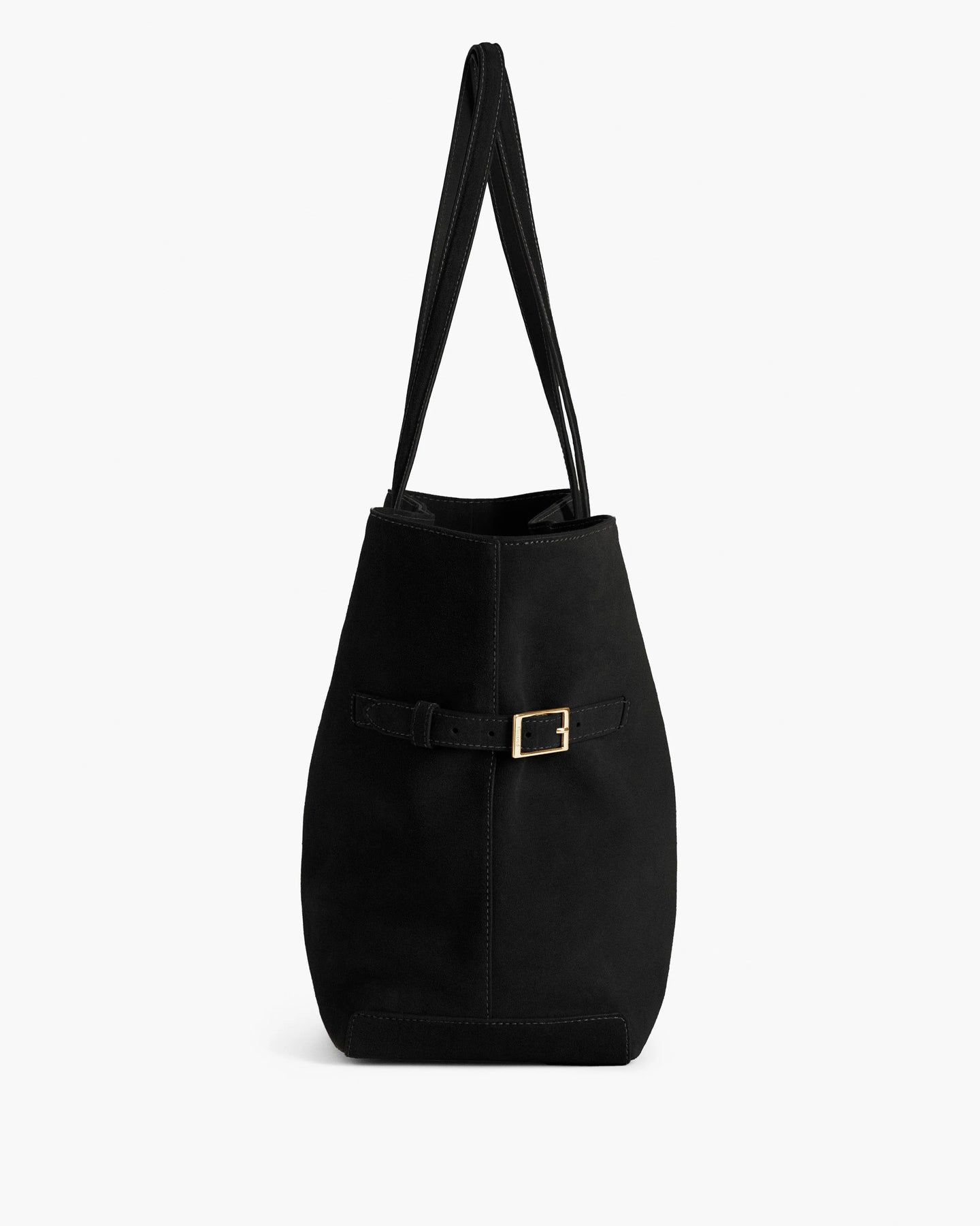 Lesley Tote Bag - Suede Black