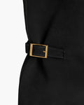 Lesley Tote Bag - Suede Black