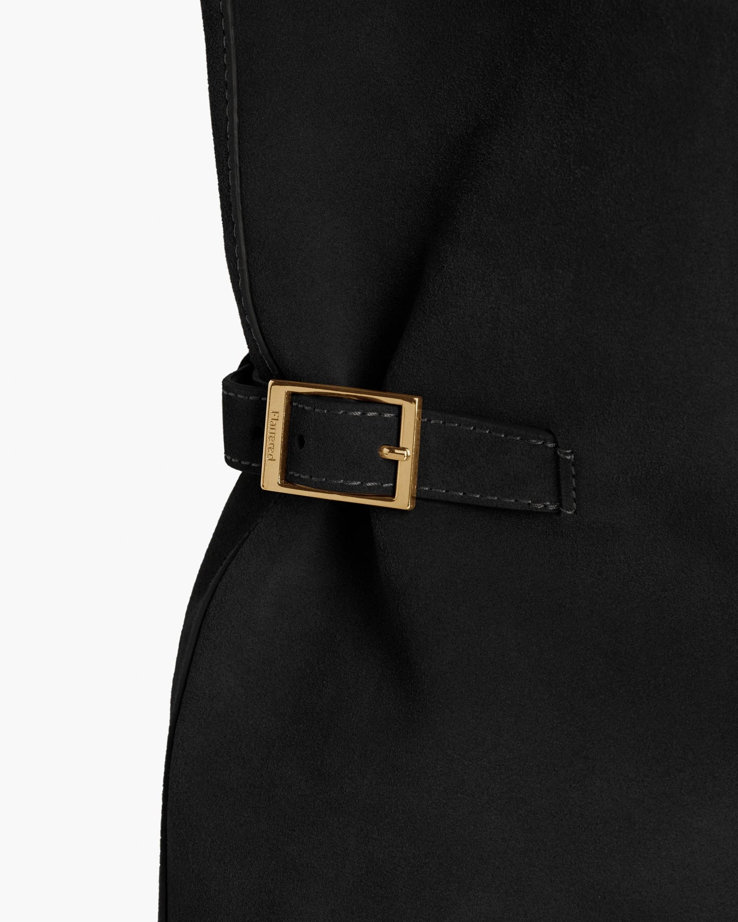 Lesley Tote Bag - Suede Black