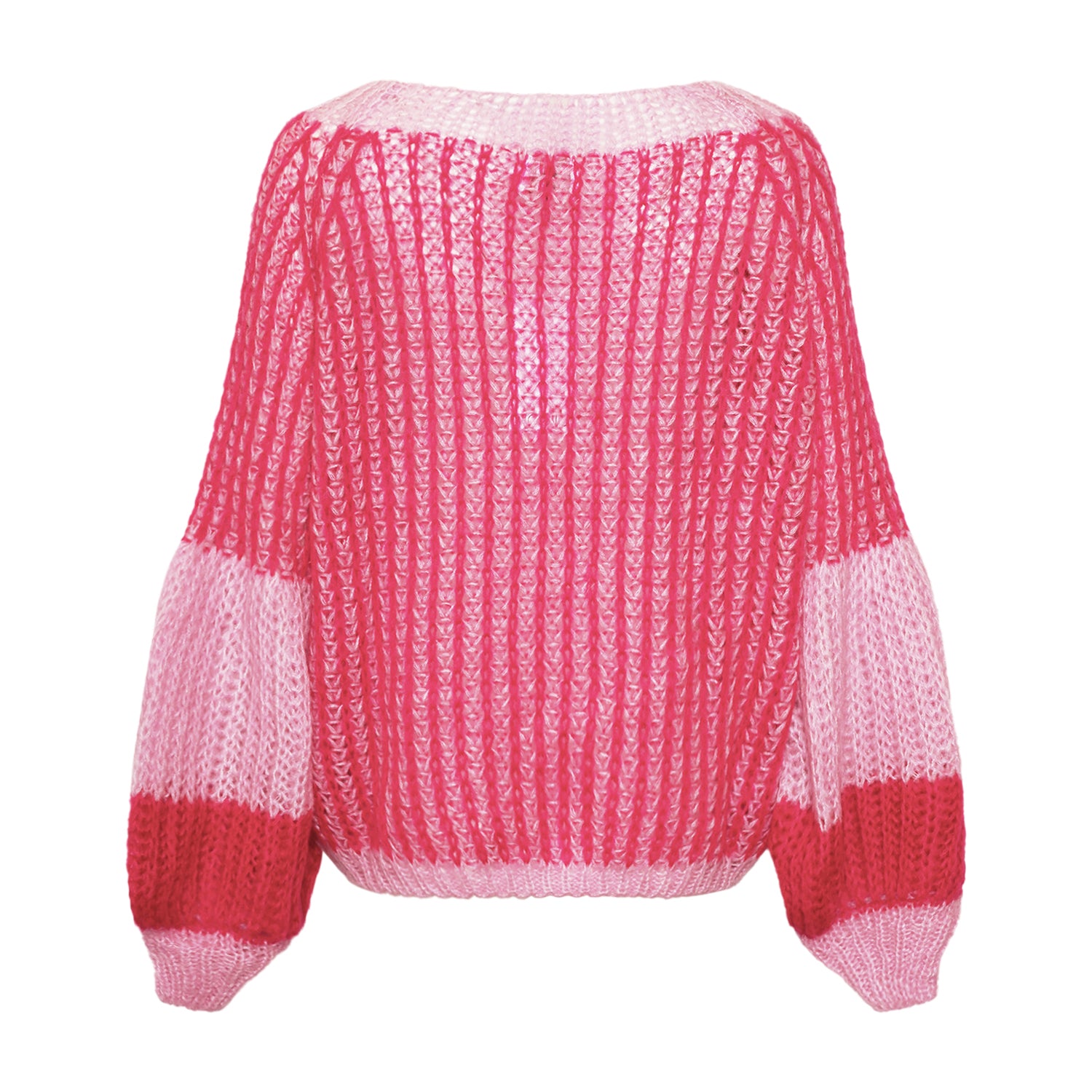 Liana Knit Sweater - Pink Bubblegum