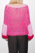 Liana Knit Sweater - Pink Bubblegum
