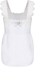 Lili Voile Top - White