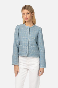 Lily Jacket - Sparkle Blue