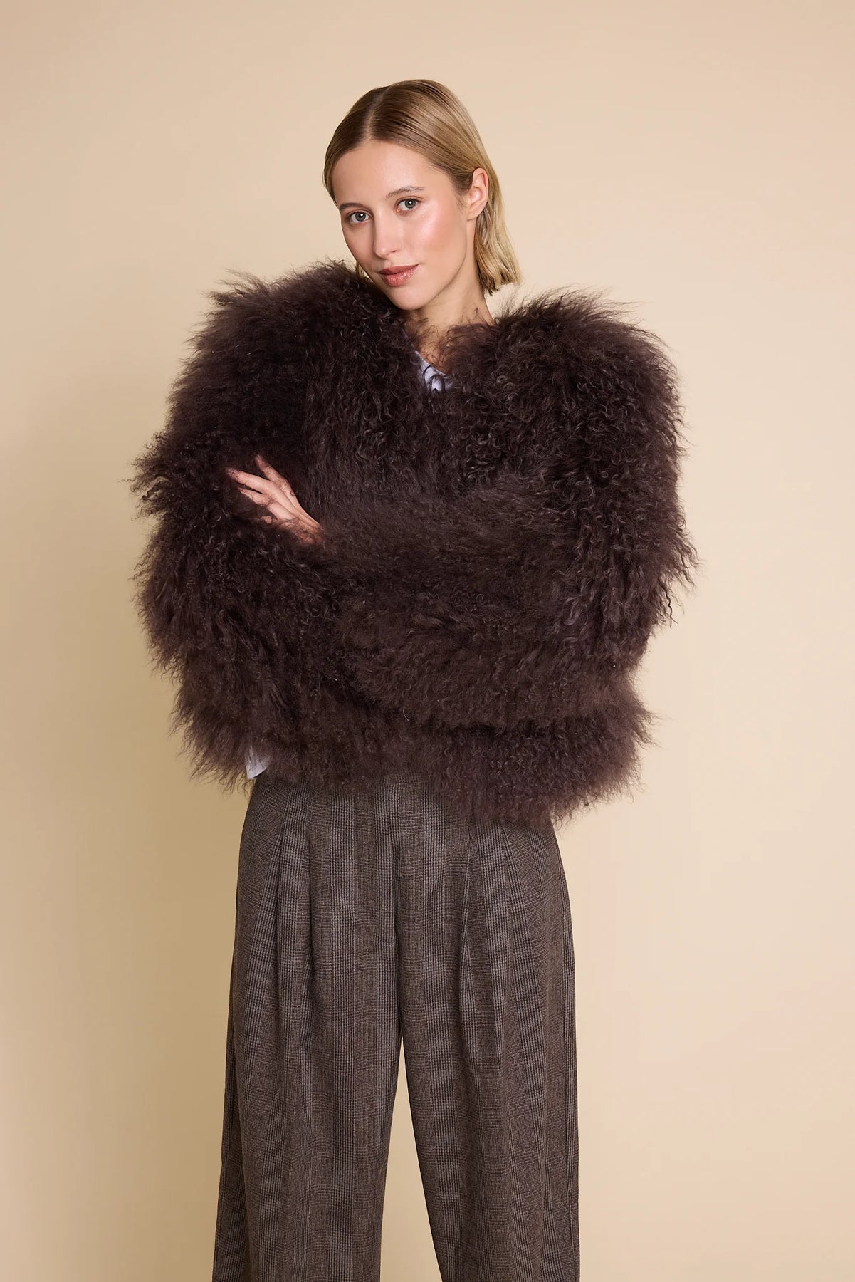 Line Fur - Brun
