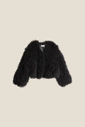 Line Fur - Svart