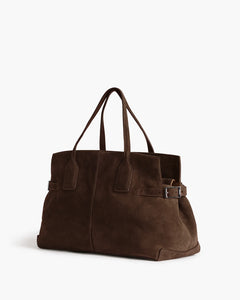 Lisa Bowler Bag - Suede Chocolate