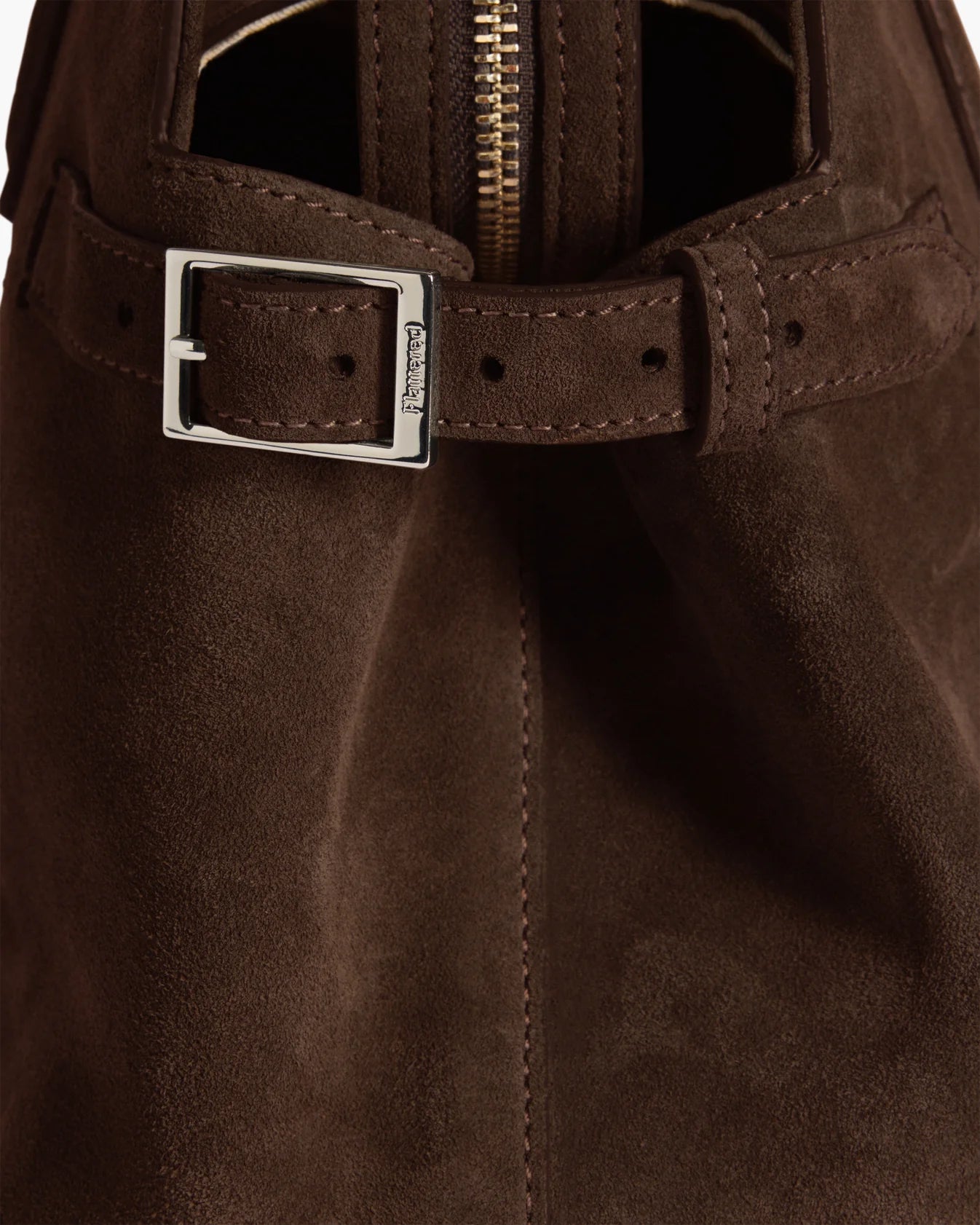Lisa Bowler Bag - Suede Chocolate