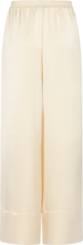 Liz Heavy Satin Pants - Butter Yellow