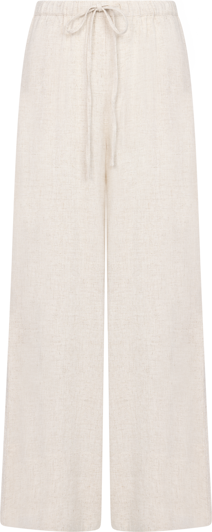 Liz Soft Linen Pants - Sand Melange