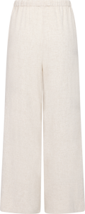 Liz Soft Linen Pants - Sand Melange