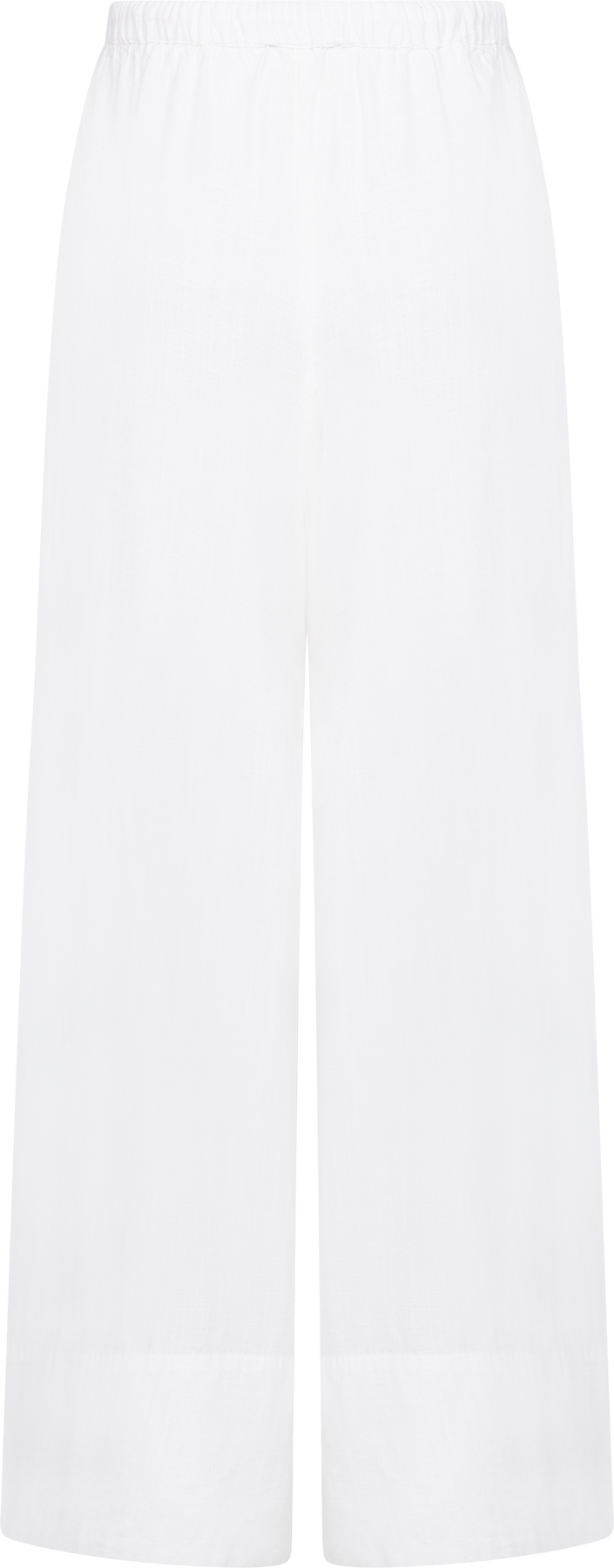 Liz Soft Linen Pants - Vit