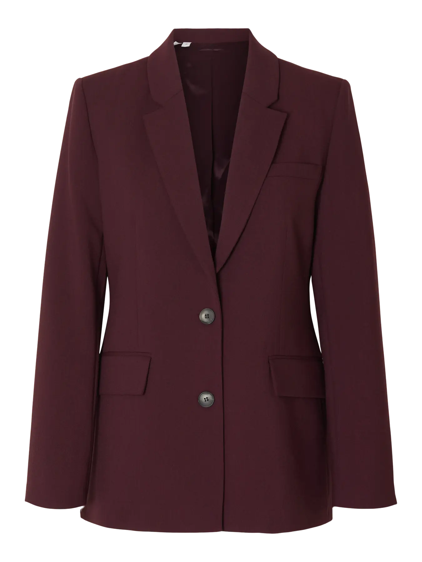 Rita LS Classic Blazer - Fig Melange