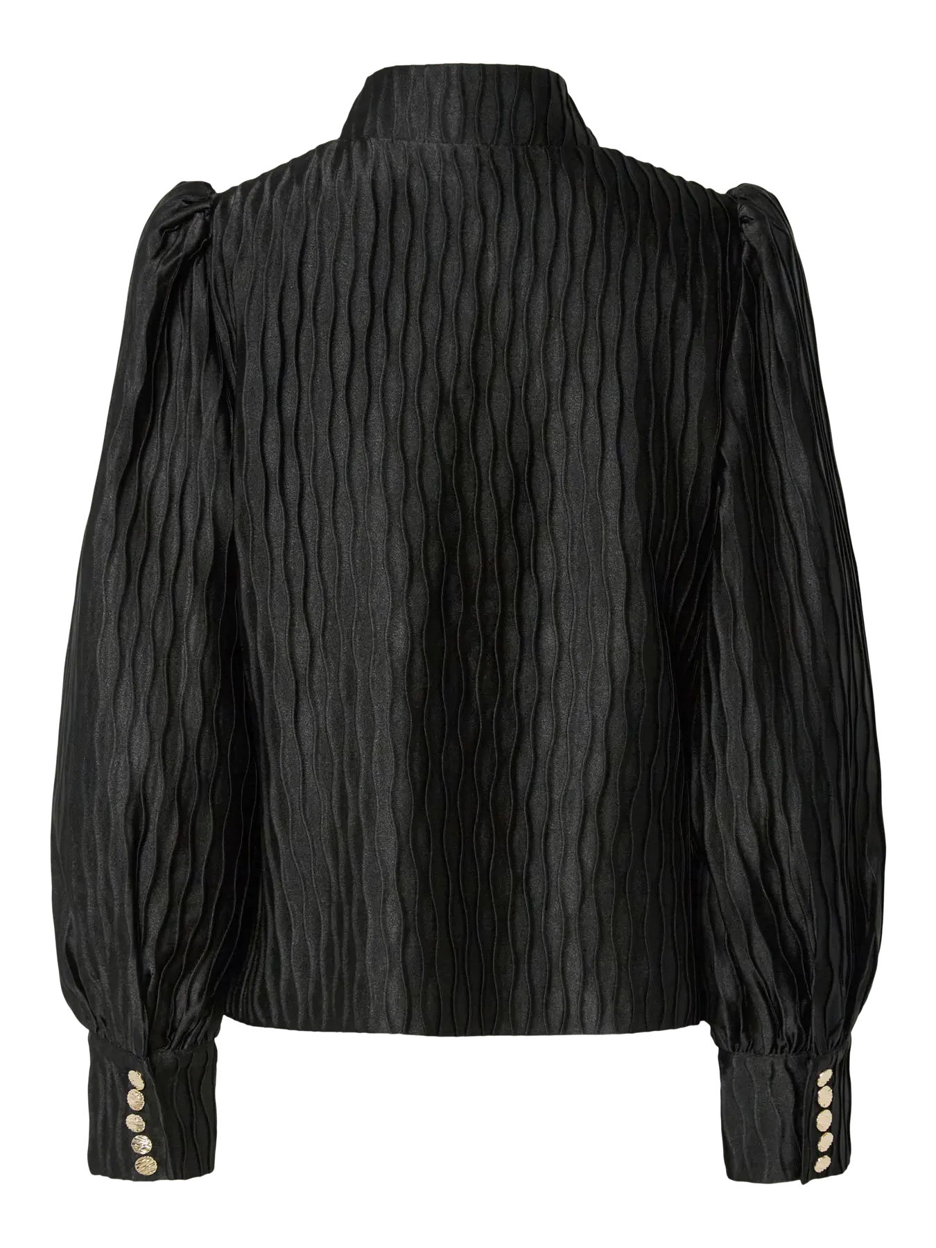 Yasripple Ls Shirt S. - Svart