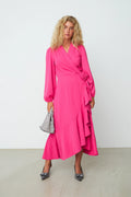 Lotus Dress -  Fuchsia Pink