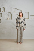 Lowry Stripe - Beige Combo